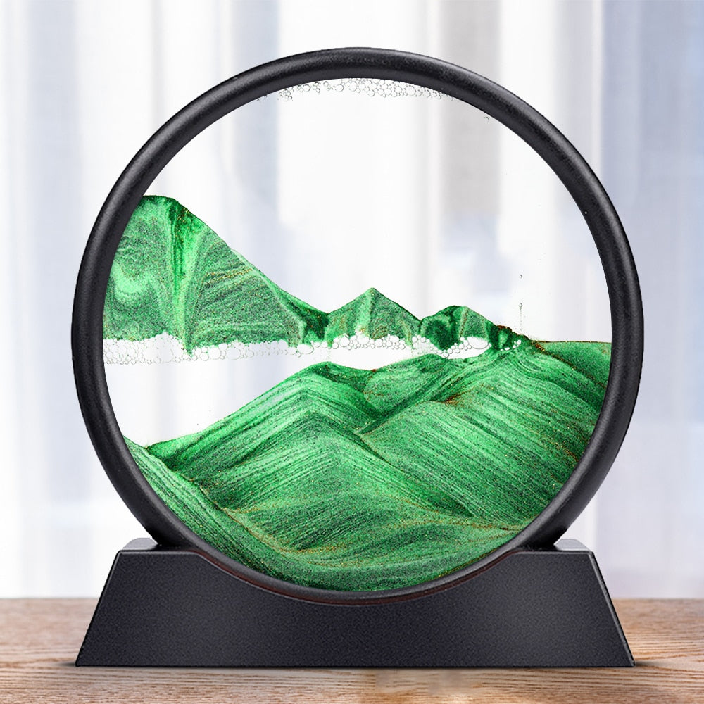 Mesmerizing Flow Sand Art